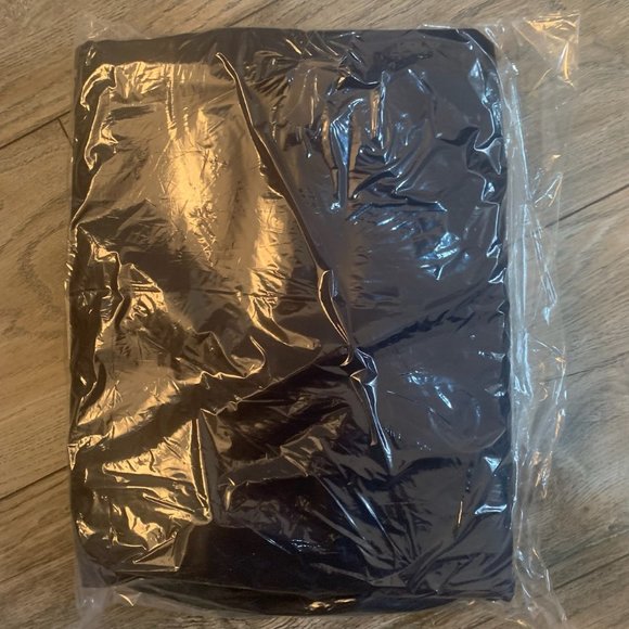 NWT LANDS' END STRETCH TWILL PANTS CLASSIC NAVY 42- UNHEMMED - Picture 9 of 9